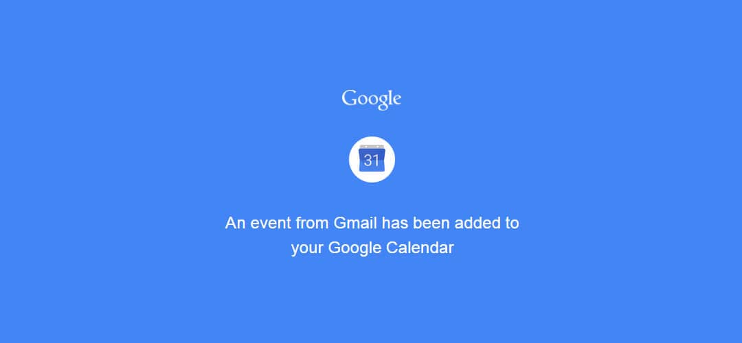 Inbox overflowing? Create Calendar events!